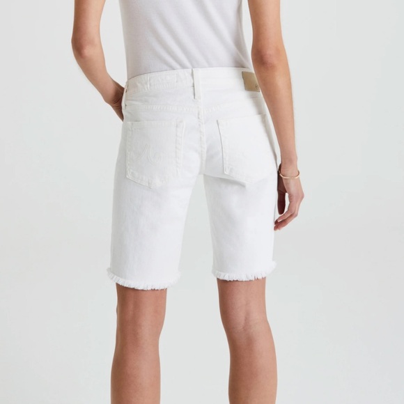 Ag Adriano Goldschmied NIKKI Mid Rise Relaxed Skinny Shorts - Picture 8 of 12
